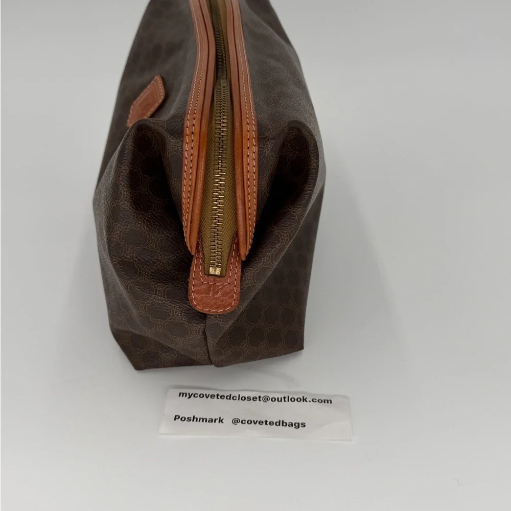 Celine Toiletry Pouch in Macadam Print  in Great Condition - Picture 3 of 16